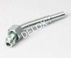 45°公制内螺纹24°锥带O型圈轻系列 工业软管