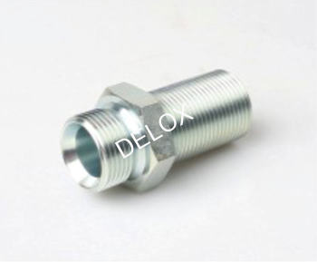 英管外螺纹60º内锥过板接头 工业软管