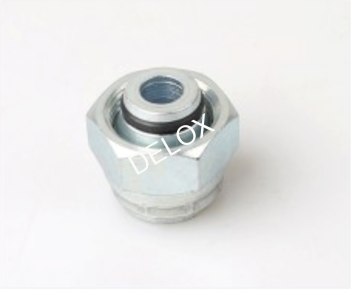 公制内螺纹24º 内锥面堵头 工业软管