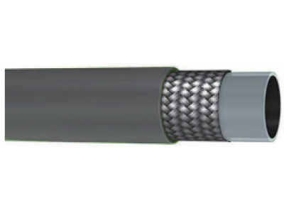 SCL-平滑复合导电PTFE钢编管硅胶保护 SAE100R14