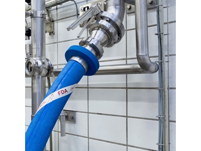 食品级软管在牛奶输送与排吸中的应用